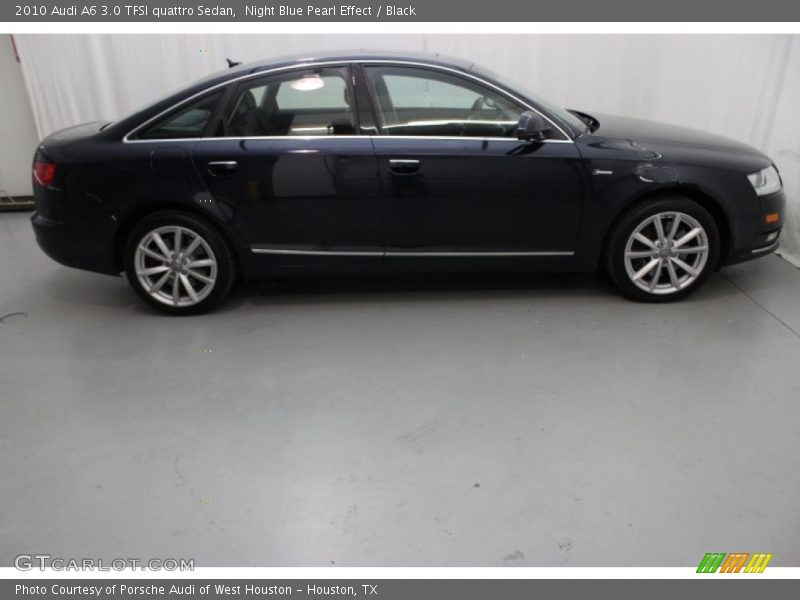 Night Blue Pearl Effect / Black 2010 Audi A6 3.0 TFSI quattro Sedan