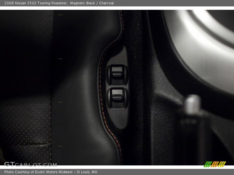 Magnetic Black / Charcoal 2008 Nissan 350Z Touring Roadster