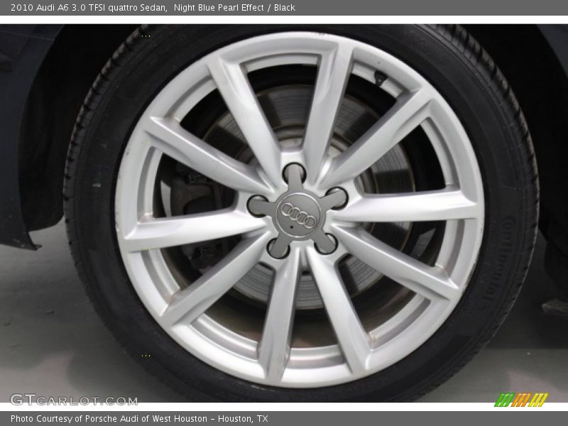 Night Blue Pearl Effect / Black 2010 Audi A6 3.0 TFSI quattro Sedan