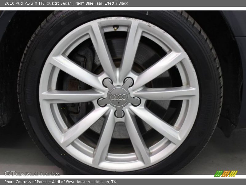 Night Blue Pearl Effect / Black 2010 Audi A6 3.0 TFSI quattro Sedan
