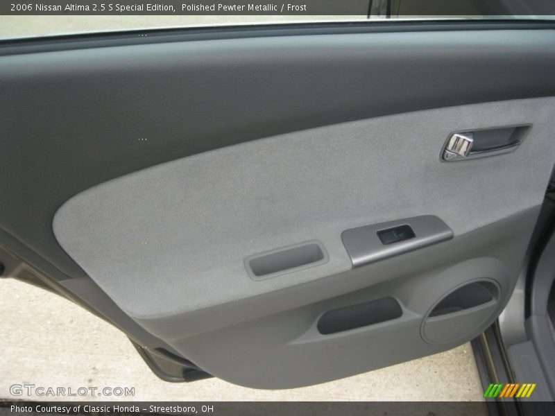 Polished Pewter Metallic / Frost 2006 Nissan Altima 2.5 S Special Edition