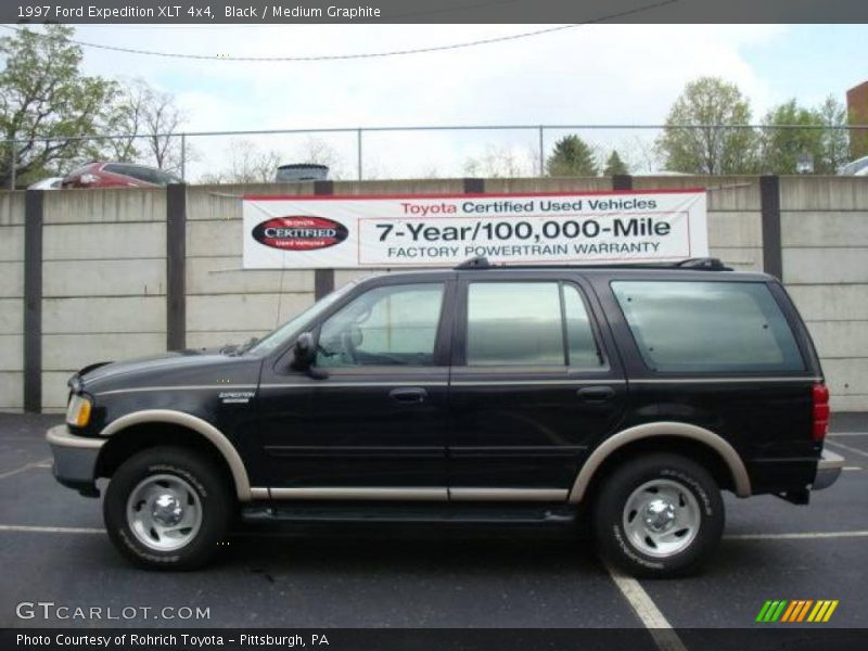 Black / Medium Graphite 1997 Ford Expedition XLT 4x4