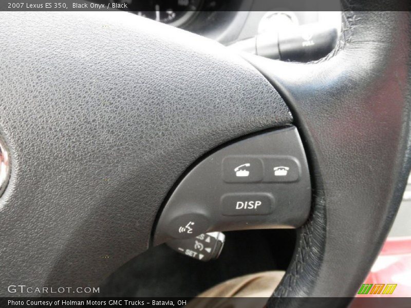 Black Onyx / Black 2007 Lexus ES 350