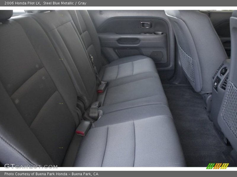 Steel Blue Metallic / Gray 2006 Honda Pilot LX