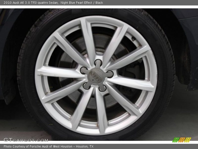 Night Blue Pearl Effect / Black 2010 Audi A6 3.0 TFSI quattro Sedan