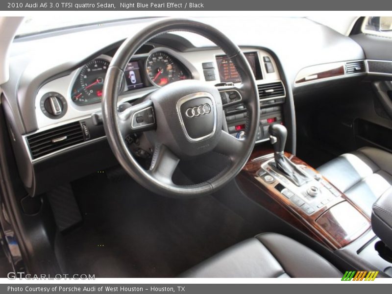 Night Blue Pearl Effect / Black 2010 Audi A6 3.0 TFSI quattro Sedan