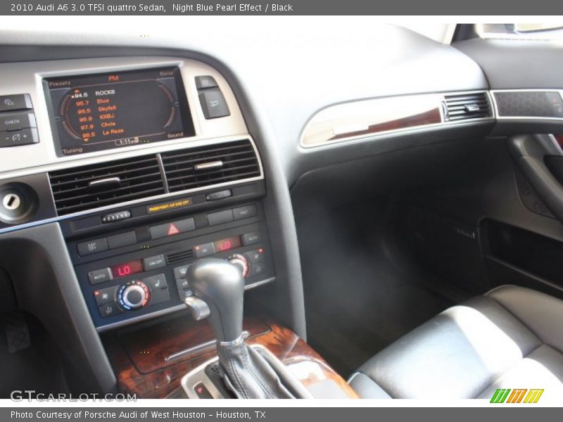 Night Blue Pearl Effect / Black 2010 Audi A6 3.0 TFSI quattro Sedan