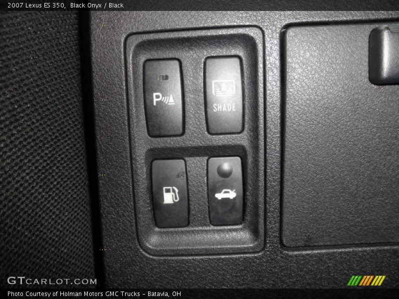 Black Onyx / Black 2007 Lexus ES 350
