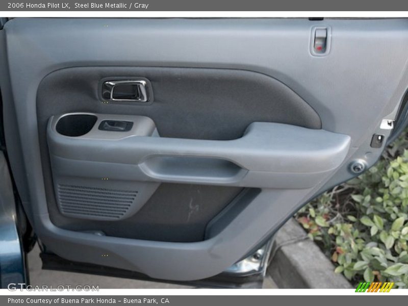 Steel Blue Metallic / Gray 2006 Honda Pilot LX