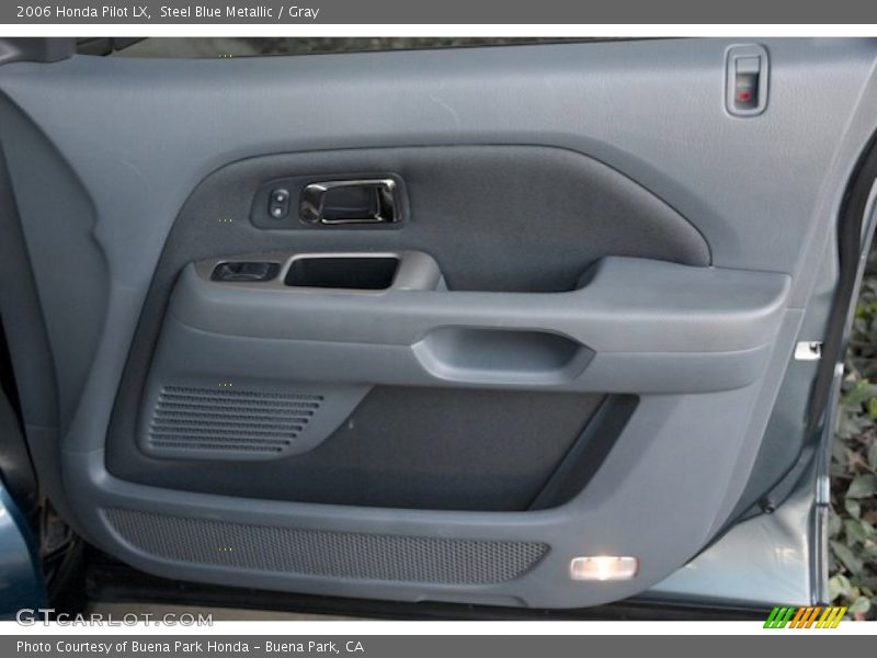 Steel Blue Metallic / Gray 2006 Honda Pilot LX