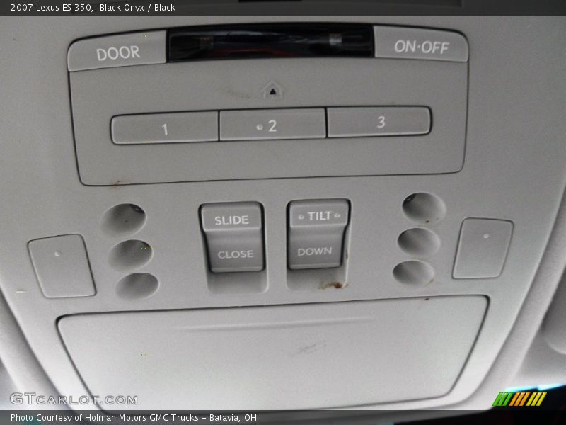 Black Onyx / Black 2007 Lexus ES 350