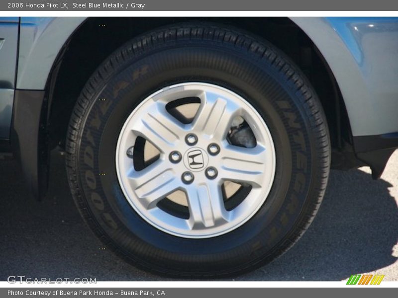 Steel Blue Metallic / Gray 2006 Honda Pilot LX