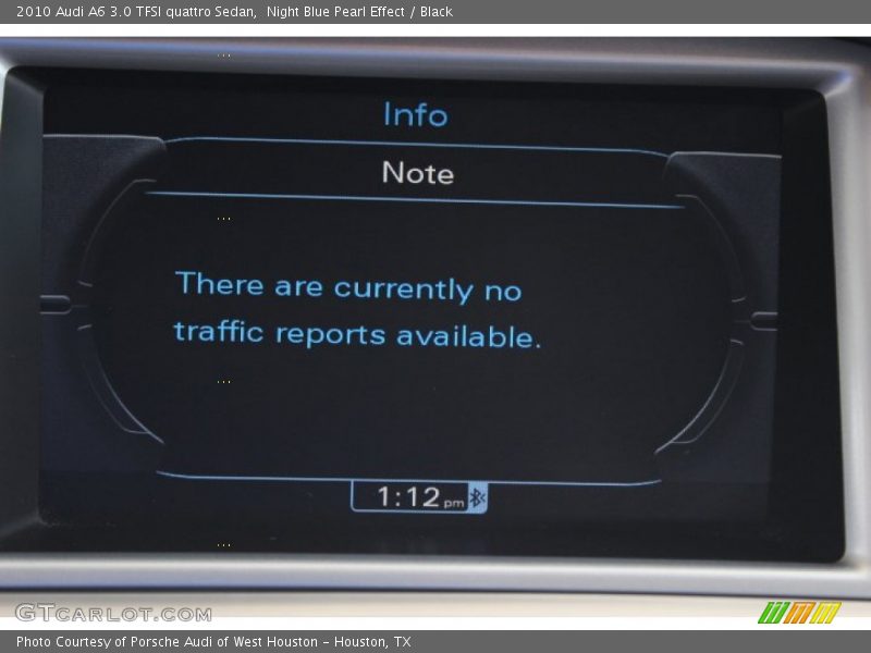 Night Blue Pearl Effect / Black 2010 Audi A6 3.0 TFSI quattro Sedan