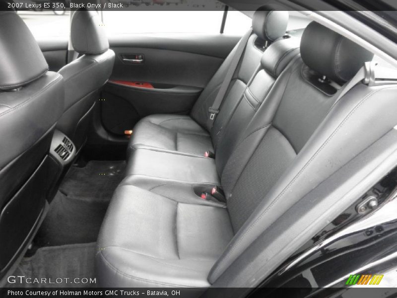 Black Onyx / Black 2007 Lexus ES 350