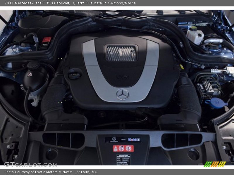  2011 E 350 Cabriolet Engine - 3.5 Liter DOHC 24-Valve VVT V6