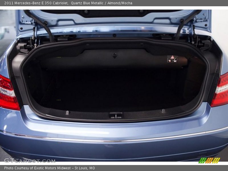  2011 E 350 Cabriolet Trunk