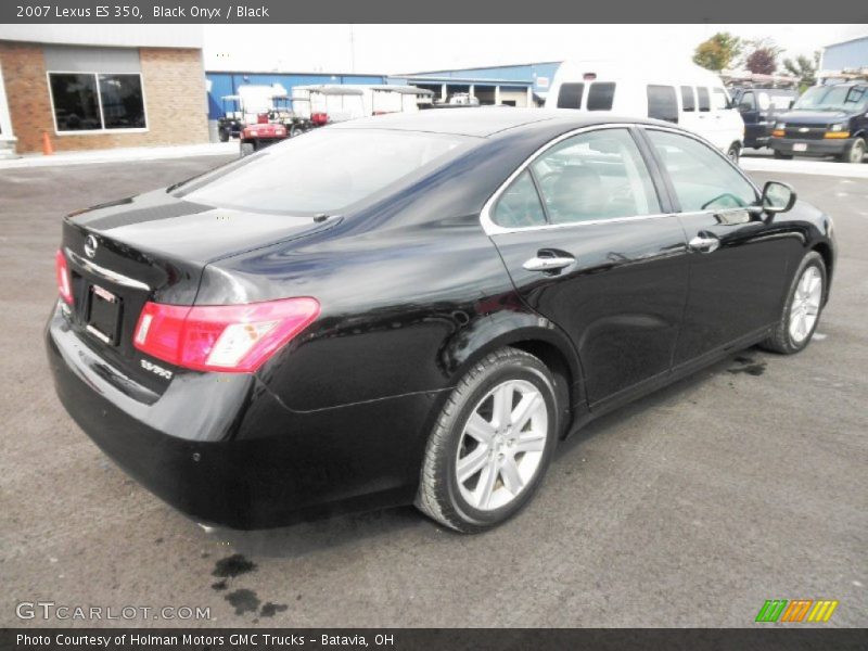 Black Onyx / Black 2007 Lexus ES 350