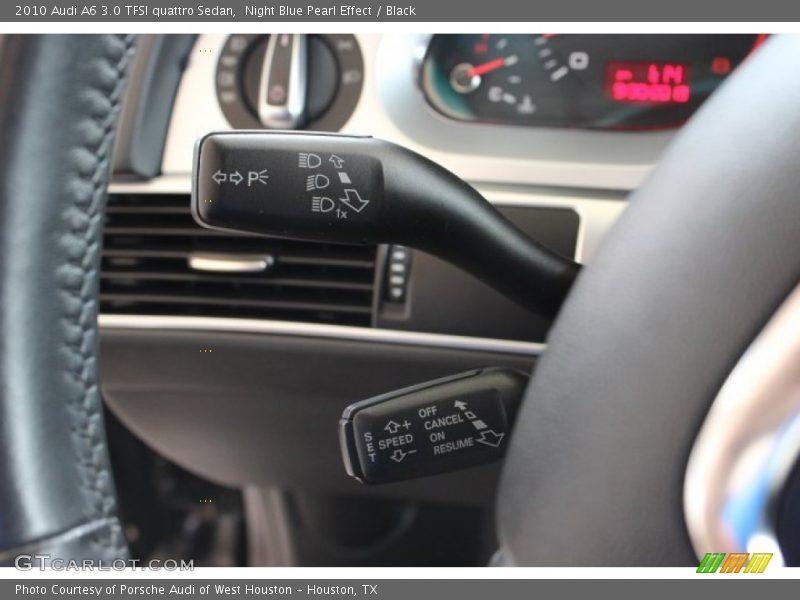 Night Blue Pearl Effect / Black 2010 Audi A6 3.0 TFSI quattro Sedan