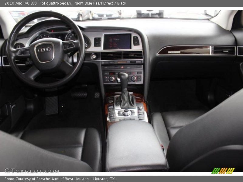 Night Blue Pearl Effect / Black 2010 Audi A6 3.0 TFSI quattro Sedan