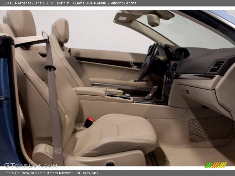 Front Seat of 2011 E 350 Cabriolet