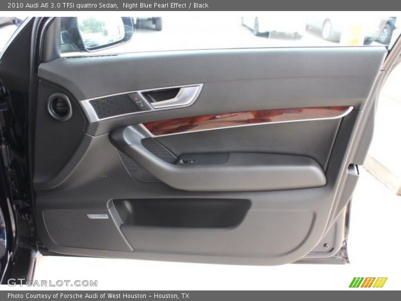 Night Blue Pearl Effect / Black 2010 Audi A6 3.0 TFSI quattro Sedan