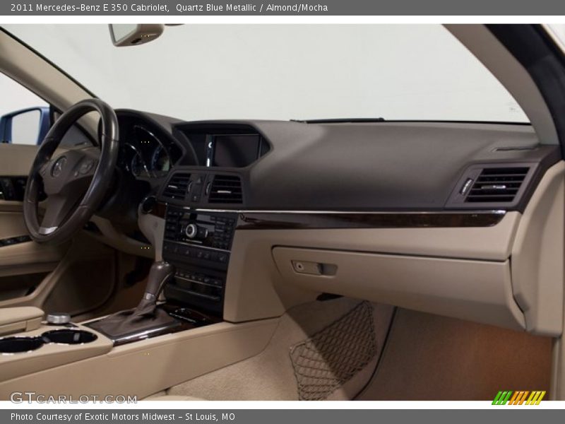 Dashboard of 2011 E 350 Cabriolet