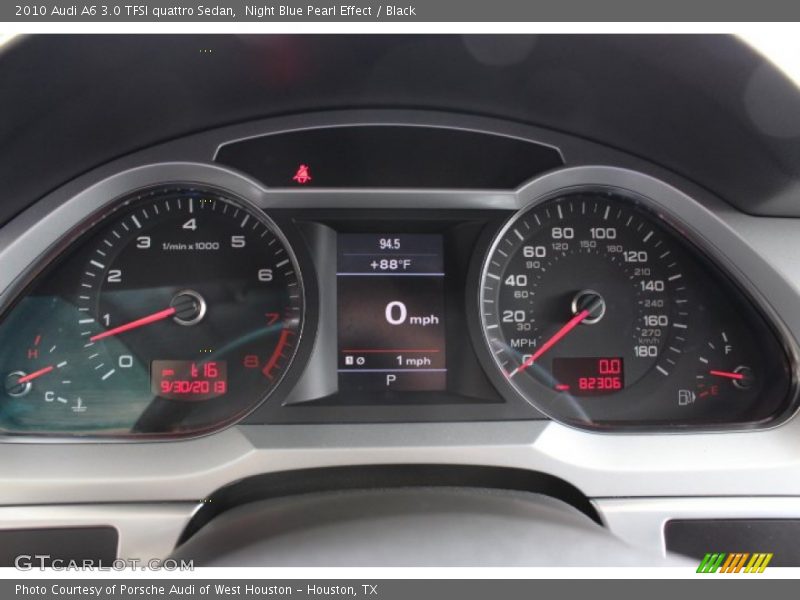Night Blue Pearl Effect / Black 2010 Audi A6 3.0 TFSI quattro Sedan