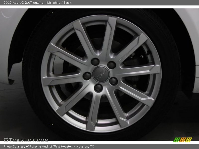 Ibis White / Black 2012 Audi A3 2.0T quattro