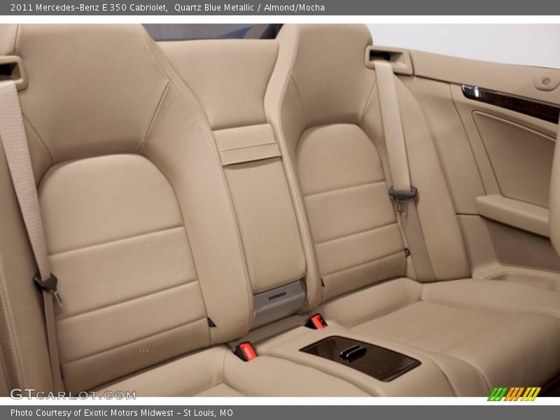 Rear Seat of 2011 E 350 Cabriolet