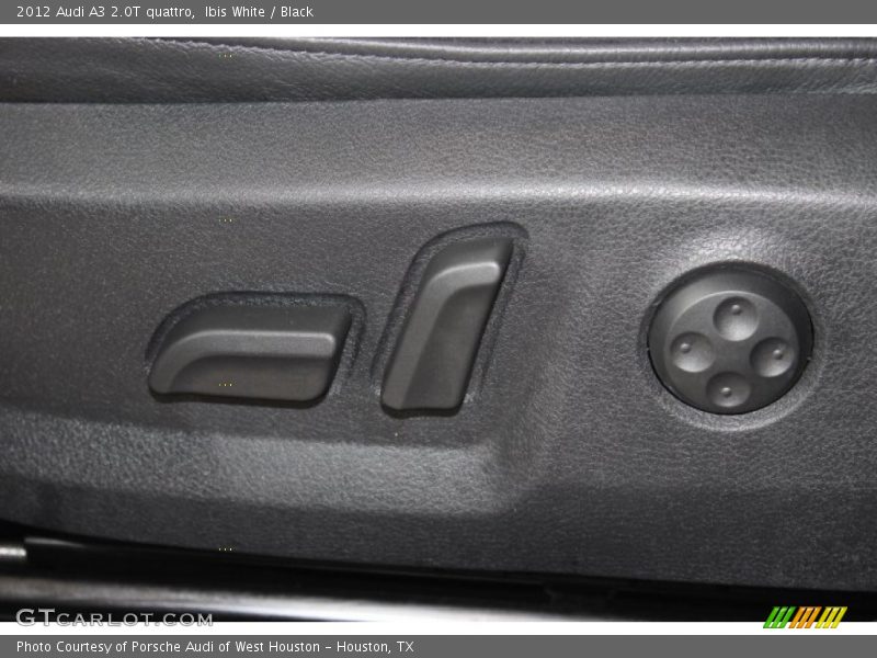 Ibis White / Black 2012 Audi A3 2.0T quattro
