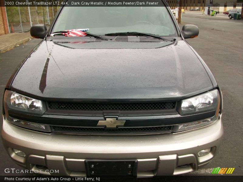 Dark Gray Metallic / Medium Pewter/Dark Pewter 2003 Chevrolet TrailBlazer LTZ 4x4