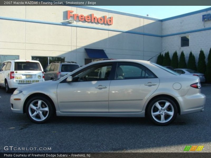 Smokestone / Beige 2007 Mazda MAZDA6 i Touring Sedan