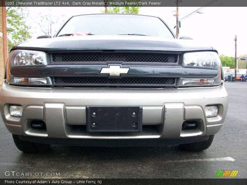 Dark Gray Metallic / Medium Pewter/Dark Pewter 2003 Chevrolet TrailBlazer LTZ 4x4