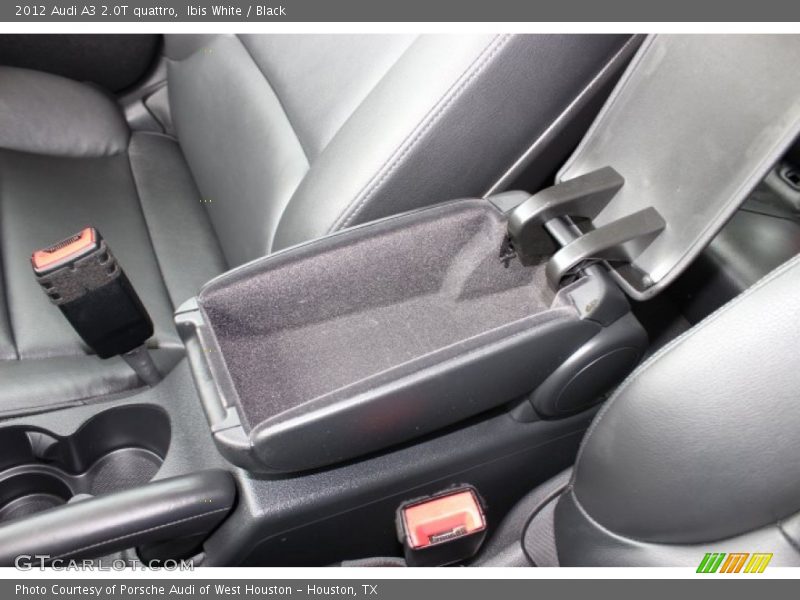 Ibis White / Black 2012 Audi A3 2.0T quattro