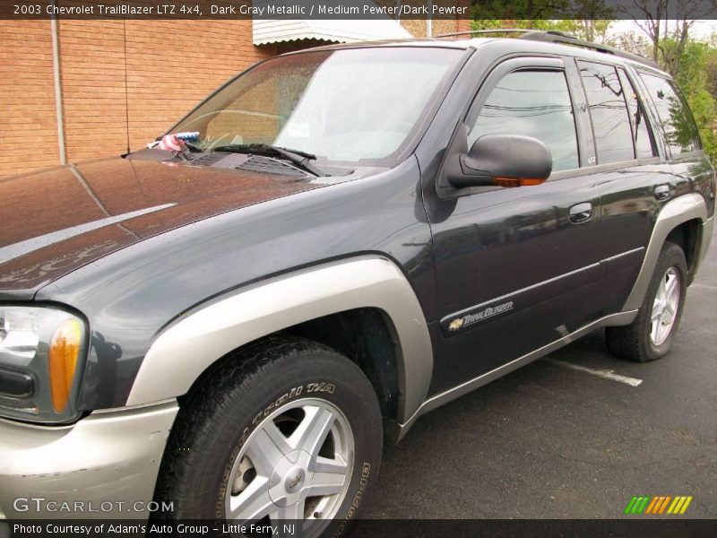 Dark Gray Metallic / Medium Pewter/Dark Pewter 2003 Chevrolet TrailBlazer LTZ 4x4