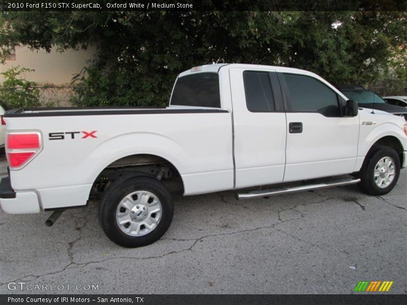 Oxford White / Medium Stone 2010 Ford F150 STX SuperCab