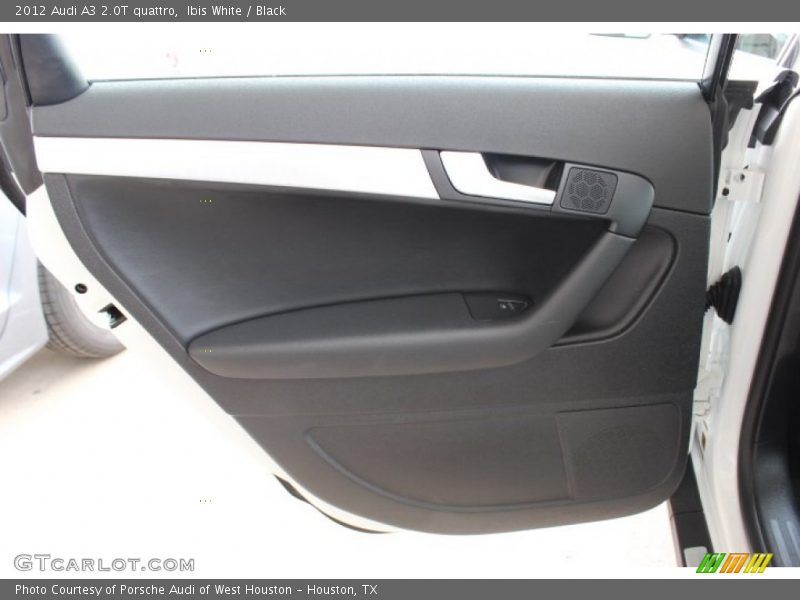 Ibis White / Black 2012 Audi A3 2.0T quattro