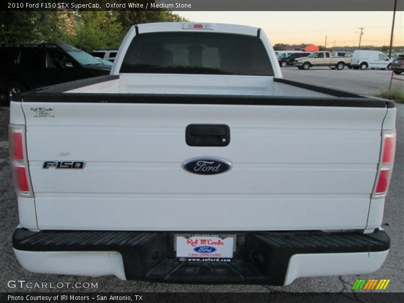 Oxford White / Medium Stone 2010 Ford F150 STX SuperCab