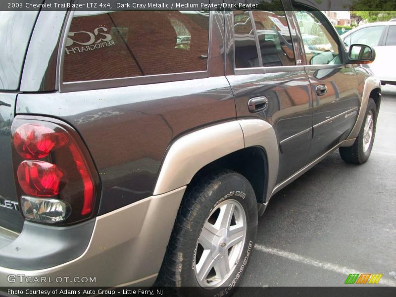 Dark Gray Metallic / Medium Pewter/Dark Pewter 2003 Chevrolet TrailBlazer LTZ 4x4