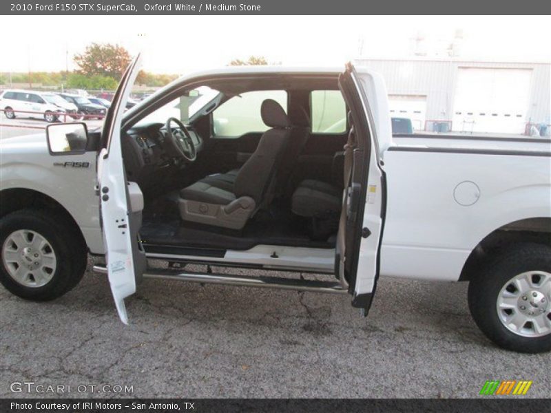 Oxford White / Medium Stone 2010 Ford F150 STX SuperCab