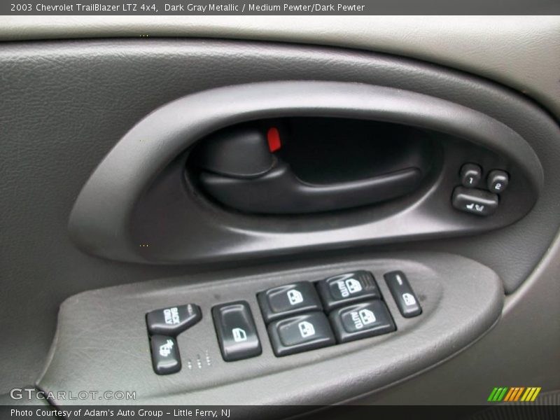 Dark Gray Metallic / Medium Pewter/Dark Pewter 2003 Chevrolet TrailBlazer LTZ 4x4