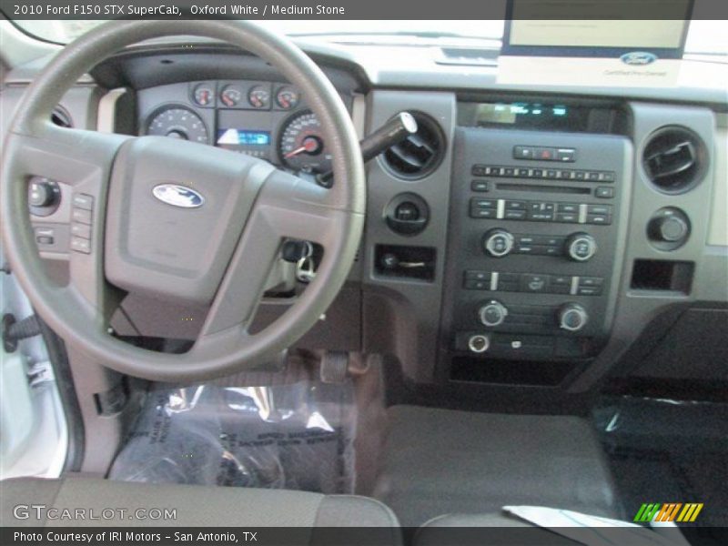 Oxford White / Medium Stone 2010 Ford F150 STX SuperCab