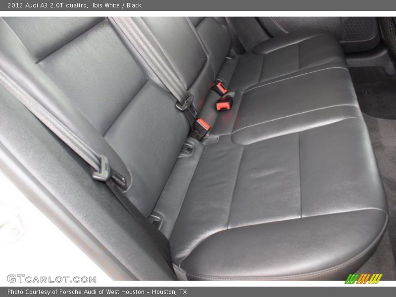 Ibis White / Black 2012 Audi A3 2.0T quattro