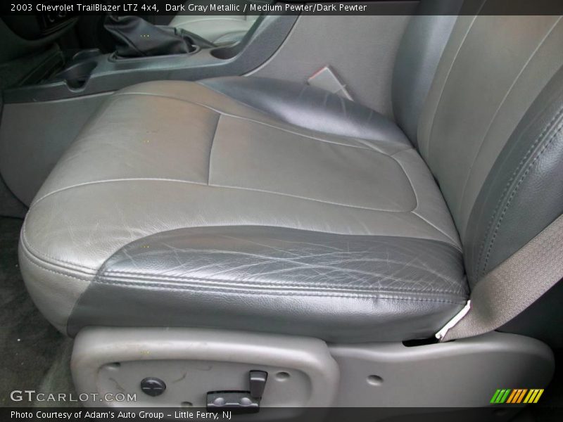 Dark Gray Metallic / Medium Pewter/Dark Pewter 2003 Chevrolet TrailBlazer LTZ 4x4
