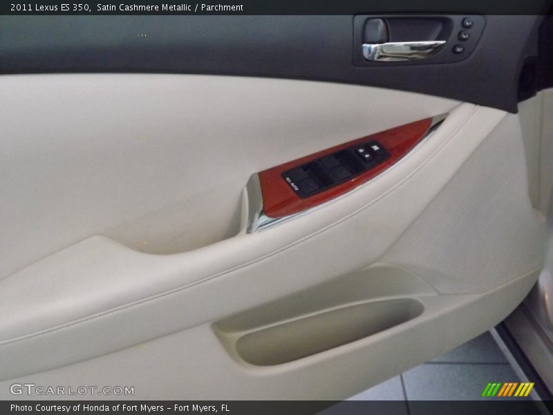 Satin Cashmere Metallic / Parchment 2011 Lexus ES 350