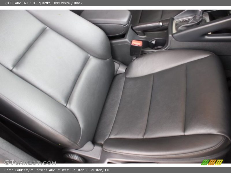 Ibis White / Black 2012 Audi A3 2.0T quattro