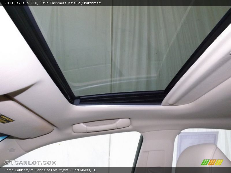 Satin Cashmere Metallic / Parchment 2011 Lexus ES 350