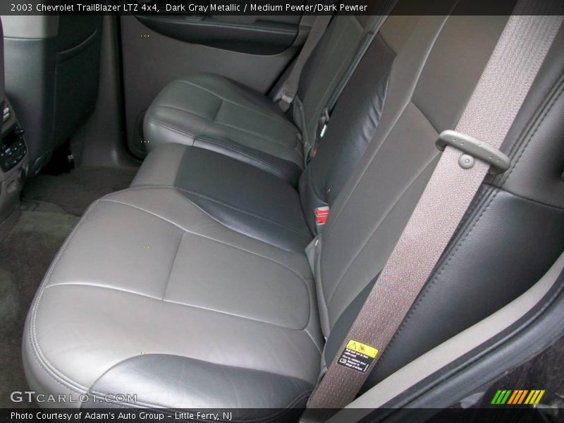 Dark Gray Metallic / Medium Pewter/Dark Pewter 2003 Chevrolet TrailBlazer LTZ 4x4
