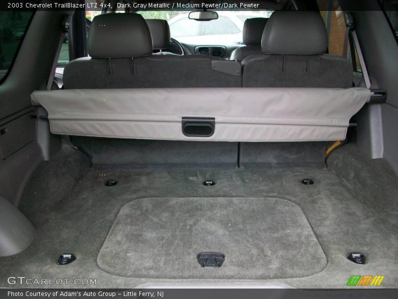 Dark Gray Metallic / Medium Pewter/Dark Pewter 2003 Chevrolet TrailBlazer LTZ 4x4
