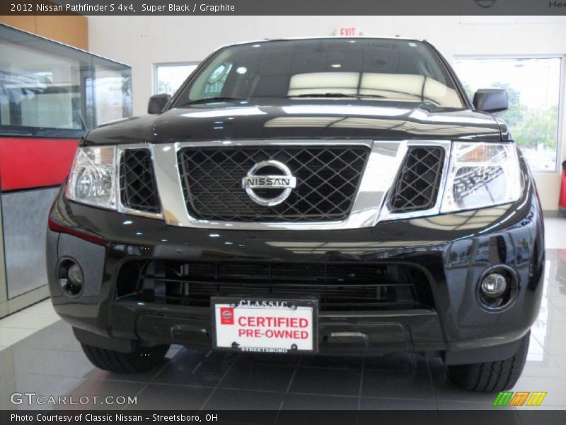 Super Black / Graphite 2012 Nissan Pathfinder S 4x4
